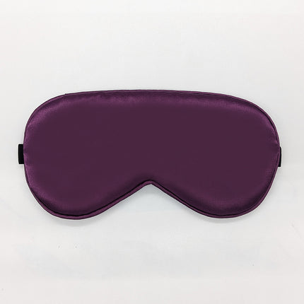 Cross-Border Eye Masks in Stock, Double-Sided Imitation Silk Sleep Wholesale, Blackout for Nap, Travel, Aviation, Full Blackout Eye Protection