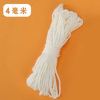 Absorbent cotton rope 4mm 5 m