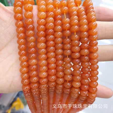 5X8Mm Natural Stone Agate Spacer Beads Abacus Beads Spacer Beads Loose Beads Handmade DIY Necklace Bracelet Jewelry Batch
