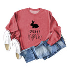Red Sweatshirt (Black font) / S