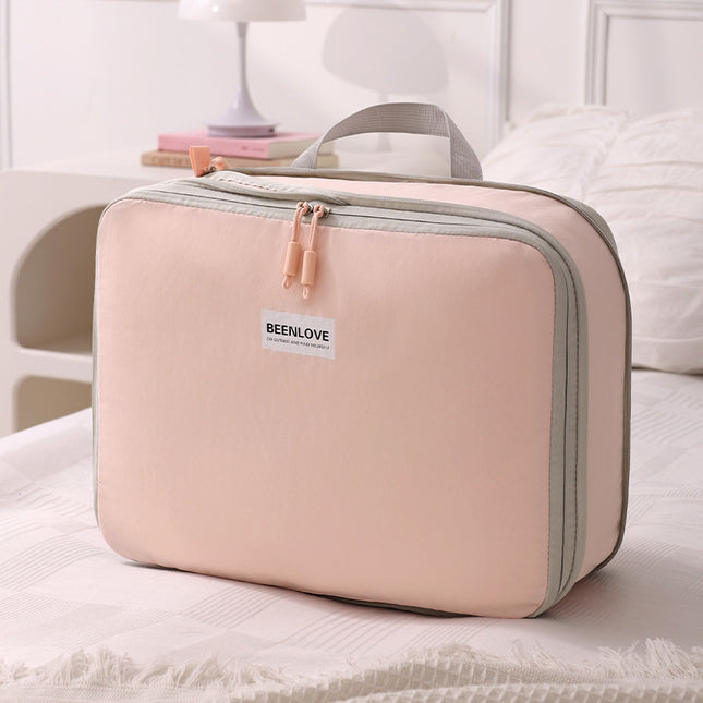 Nylon Double-Sided Storage Bag for Pantyhose, Travel Compression Storage Bag, Large-Capacity Suitcase Storage, Tidy Storage