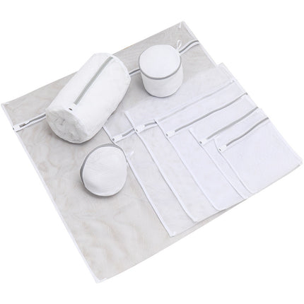 Manufacturer of Gray Laundry Bags for Home Use, Machine Washable Anti-Deformation Protective Wash Bags, Bra and Sweater Wash Bags, Mesh Bags, Wholesale Clothing