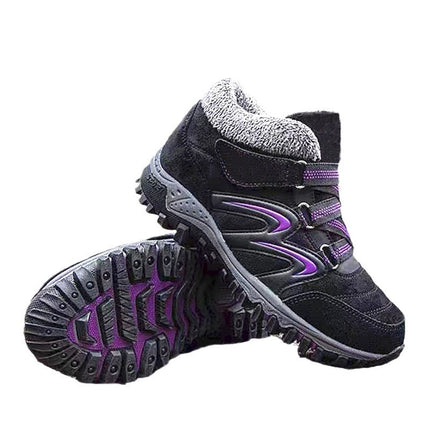 Men's and Women's Winter Middle-aged and Elderly Walking Shoes fleece-lined Warm Outdoor Shoes Women's Shoes Thickened Casual Sports Cotton Shoes plus size