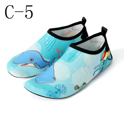 Cross-Border Beach Shoes, Non-Slip Soft Sole, Quick-Drying Outdoor Wading and River Tracing Shoes, Sports Floor Socks, Yoga Shoes, Non-Slip for River Tracing