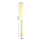 Golden bread knife