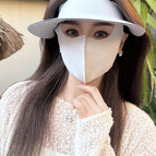 Light gray-hat + short mask (new two-in-one)