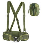 Belt + girdle + strap + waist bag (ruin camouflage)
