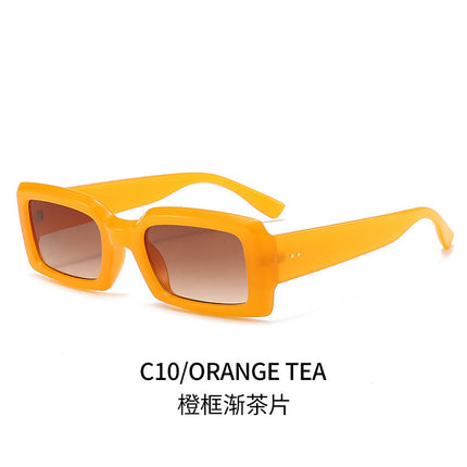 New All-match European and American Trendy Cross-border Square Sunglasses Trendy Street Shooting Modern Charm UV-proof Sunglasses