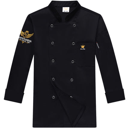Factory wholesale chef clothing short sleeve chef overalls men and women summer catering teahouse hotel kitchen tooling long sleeve