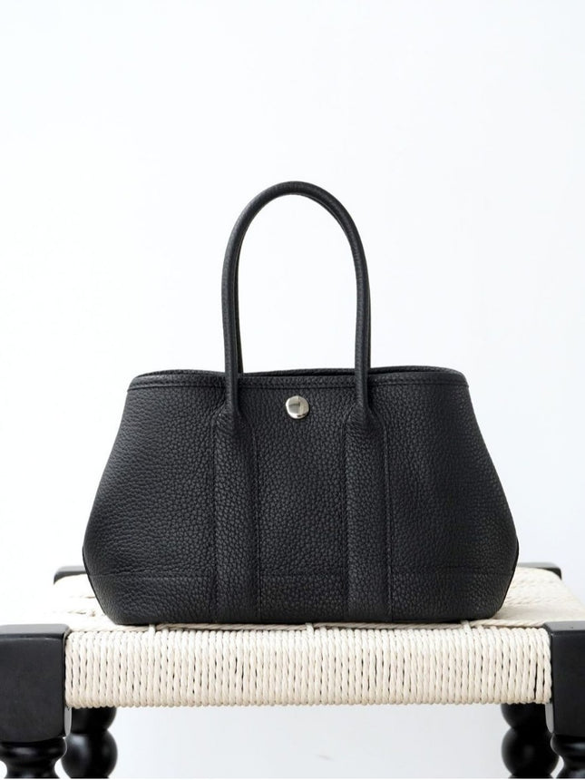 Handmade Waxed Thread 23Mini Garden Bag Ntogo First-Layer Cowhide Fashion Handbag High-End Feel Hand-Held Shoulder Bag