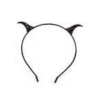 Black Demon Horn Hair Band