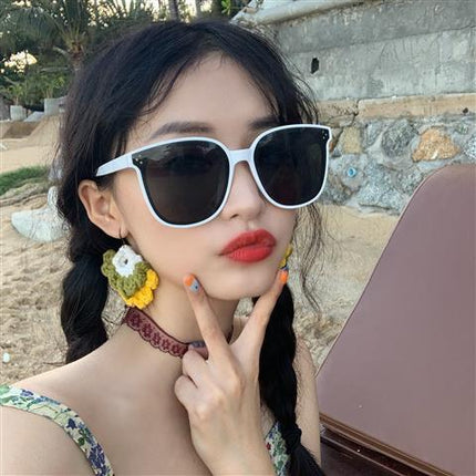 Hot New GM Sunglasses Small Three-point Sunglasses All-match Unisex Gift Glasses UV-proof Women