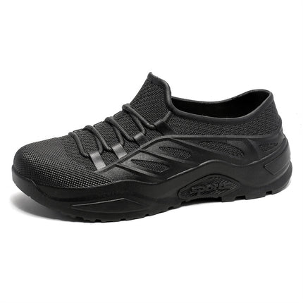 Fashion rain boots spring and autumn men's waterproof non-slip wear-resistant low-top shoes casual comfortable fishing chef labor protection shoes wholesale