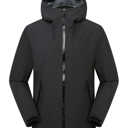 Taizhou Bird Lt Hardshell Waterproof Jacket with Rubberized Seams, Single-Layer Spring and Autumn Outdoor Mountaineering Clothing for Men and Women, Casual Jacket