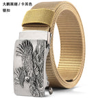 3 Dapeng spreads wings khaki [silver buckle] / 110cm