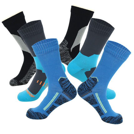 Waterproof Socks, Mid-Calf Ski Socks, Cycling, Camping, Sports, Wading, Breathable, Warm, Men's and Women's Outdoor Rain-Proof Socks