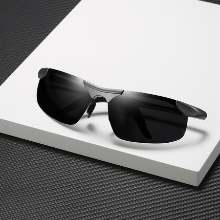 2026 Day and Night Dual-Use Driving Glasses, Sports Polarized Glasses, Fishing and Driving Sunglasses, Men's Sunglasses, Personalized Style