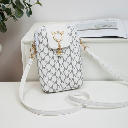 Classic Printed Mobile Phone Bag 2025 New Women Bags Women's Simple Small Bag Casual Western Style Crossbody Small Bag
