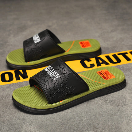 2025 New Summer Slippers for Men, Trendy Non-Slip Slippers for Men, Home Bathroom Bathing Slippers