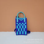 Blue plaid (small)