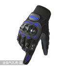 Upgraded full finger blue / One size fits all