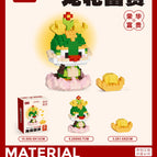 Dragon flower rich 477 particles (color box)