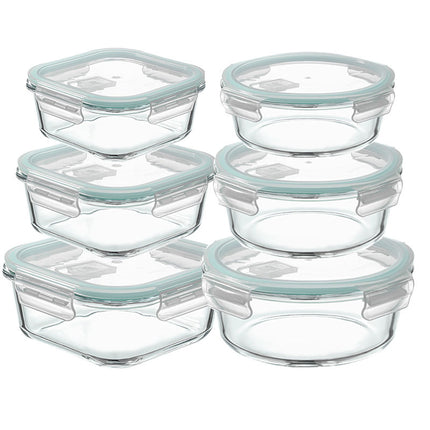 Baby food supplement box cooking microwave oven oven fryer refrigerator glass bowl mini lunch box sealed with lid storage