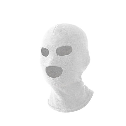 Fleece-Lined Winter Windproof and Warm Face Mask, Cold-Proof Face Protection for Skiing and Cycling, Neck Warmer, Hat and Earmuffs All-In-One Hat