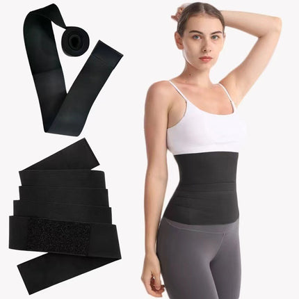 New cross-border waist trainer sports restraint belt women's belt tummy wrap elastic abdomen belt