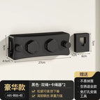 [Double Line] 5.1 m Camera Clothesline-Black