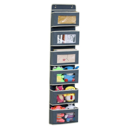Wall-mounted underwear storage box baby bed children's toy hanging bag home multi-layer door storage hanging bag wholesale