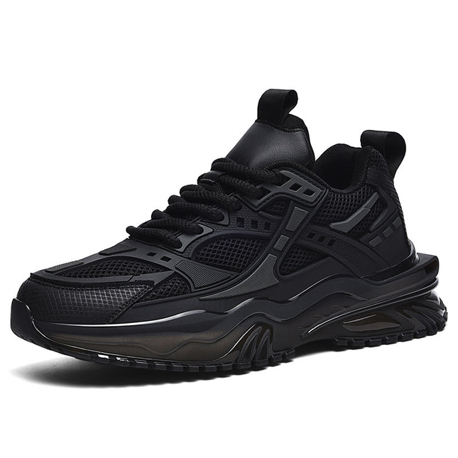 Spring new men's fashion sneaker mesh breathable plus size casual running shoes 2025 live men's shoes