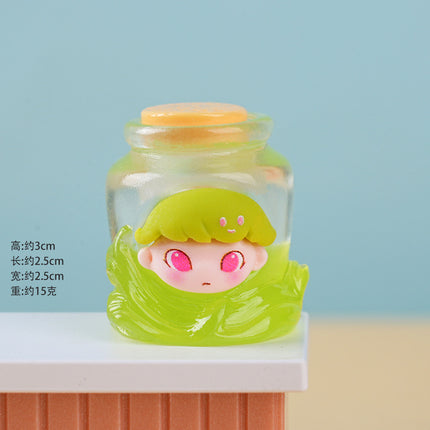 Luminous Dimo Drift Bottle Resin Decoration Creative Desktop Decoration DIY Cream Glue Keychain Bag Pendant