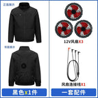 Black 12V3 Fan / S/M
