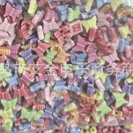 Plastic Washed Marine Series Shell Starfish Small Fish Kids Toy Beaded Bracelet Necklace Beaded Accessories Wholesale