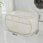 Upgraded beige [plum blossom mesh side 6 bags]
