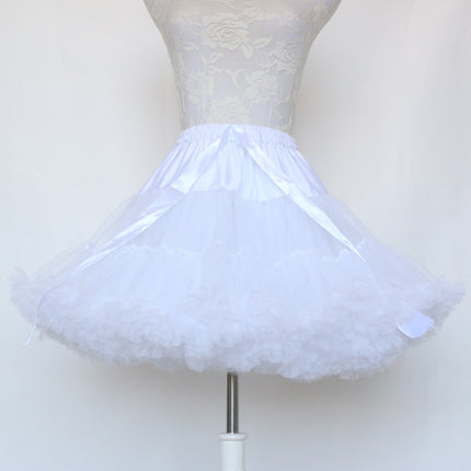 Philippine Pigeon Hexagon Net Pirate Annual Meeting Dance Skirt Boneless Marshmallow Daily Support Violence Skirt Pettiskirt