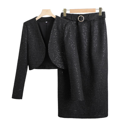 Suit suit Women's Business Wear Fashion Early Autumn Western Style Fashion Age-reducing Autumn Wear 2023 New Suit Two-piece Set