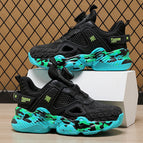 K3301 black and green [single network rotating button] / Size 28 / inner length about 17.8cm