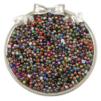 4mm aperture about 1mm 10 g/pack about 170 pieces / Random color mixing