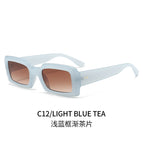 Light blue frame gradually tea slices