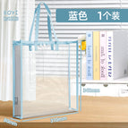 [blue] transparent jelly pvc handbag + admission ticket 1323