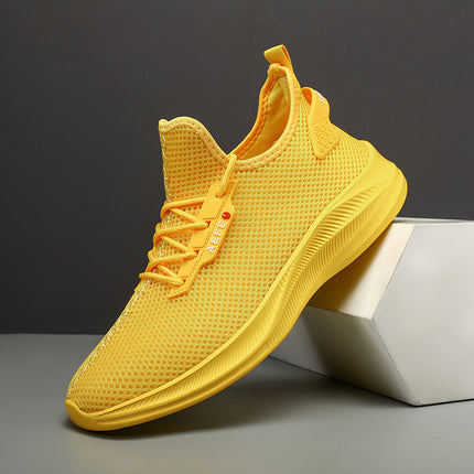 2025 Cross-Border Summer Thin Mesh Breathable Casual Shoes, Coconut-Style Slip-On Shoes, Soft Sole, Lightweight Slip-On Running Shoes for Men
