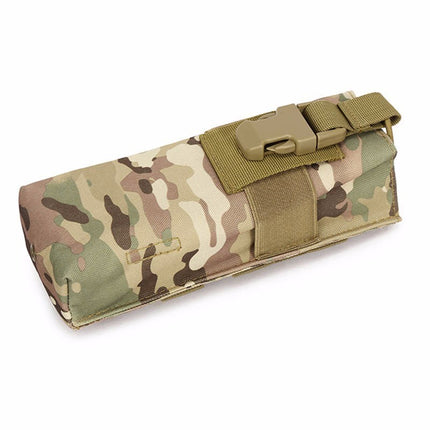 Camping Travel Water Bottle Hanging Bag Molle Tactical Bottle Bag Intercom Bag Military Fan Sports Camouflage Accessory Bag