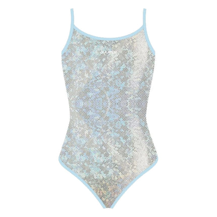 Source Manufacturer One-Piece Triangle Swimsuit for Women, Specially Designed for Swimming Pool Training, Racing Swimsuit in Dazzling White Sporty Style