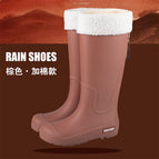 1028 high tube brown plus cotton [one size smaller] / 36