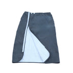Dark gray zipper diaper skirt / 165m [ 53.3-73.3cm waist]