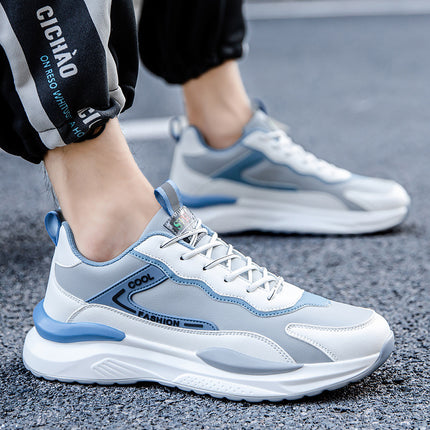 22005 New Summer Student Breathable Men's Shoes Trendyy Mesh Versatile Sports Shoes Running Lightweight Deodorant Shoes