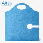 Blue/A4 hand-held storage bag