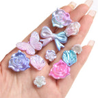 The size of about 10-29mm 20 g/bag / Pink Blue